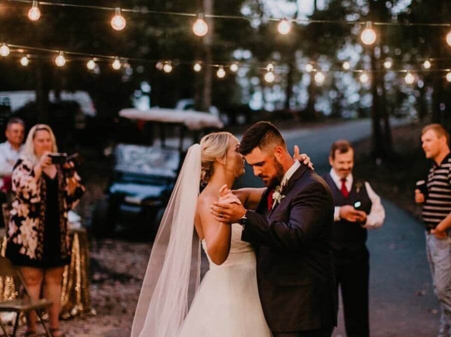 Outdoor Wedding Dance Bent Creek Farm